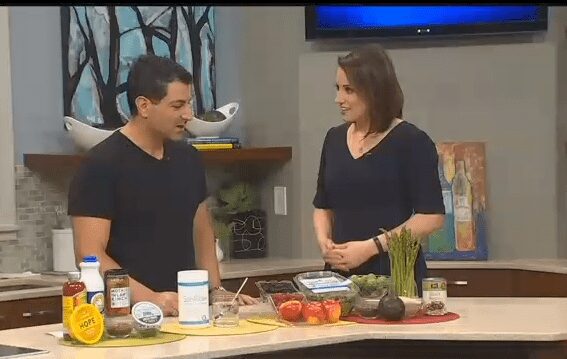 TV host shocked that a fiber-packed shake tastes like brownie batter