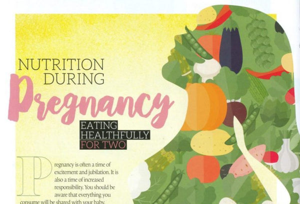 Magazine’s nutrition tips for moms-to-be includes Sunfiber