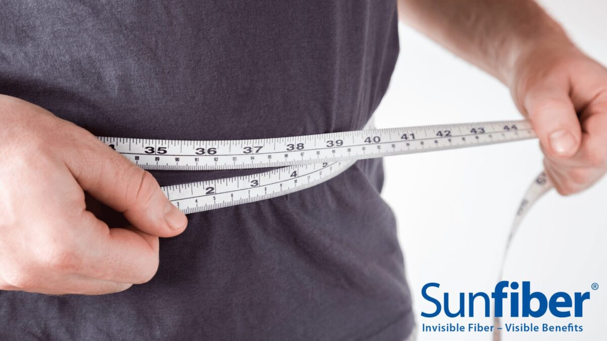 Man Measuring Waist